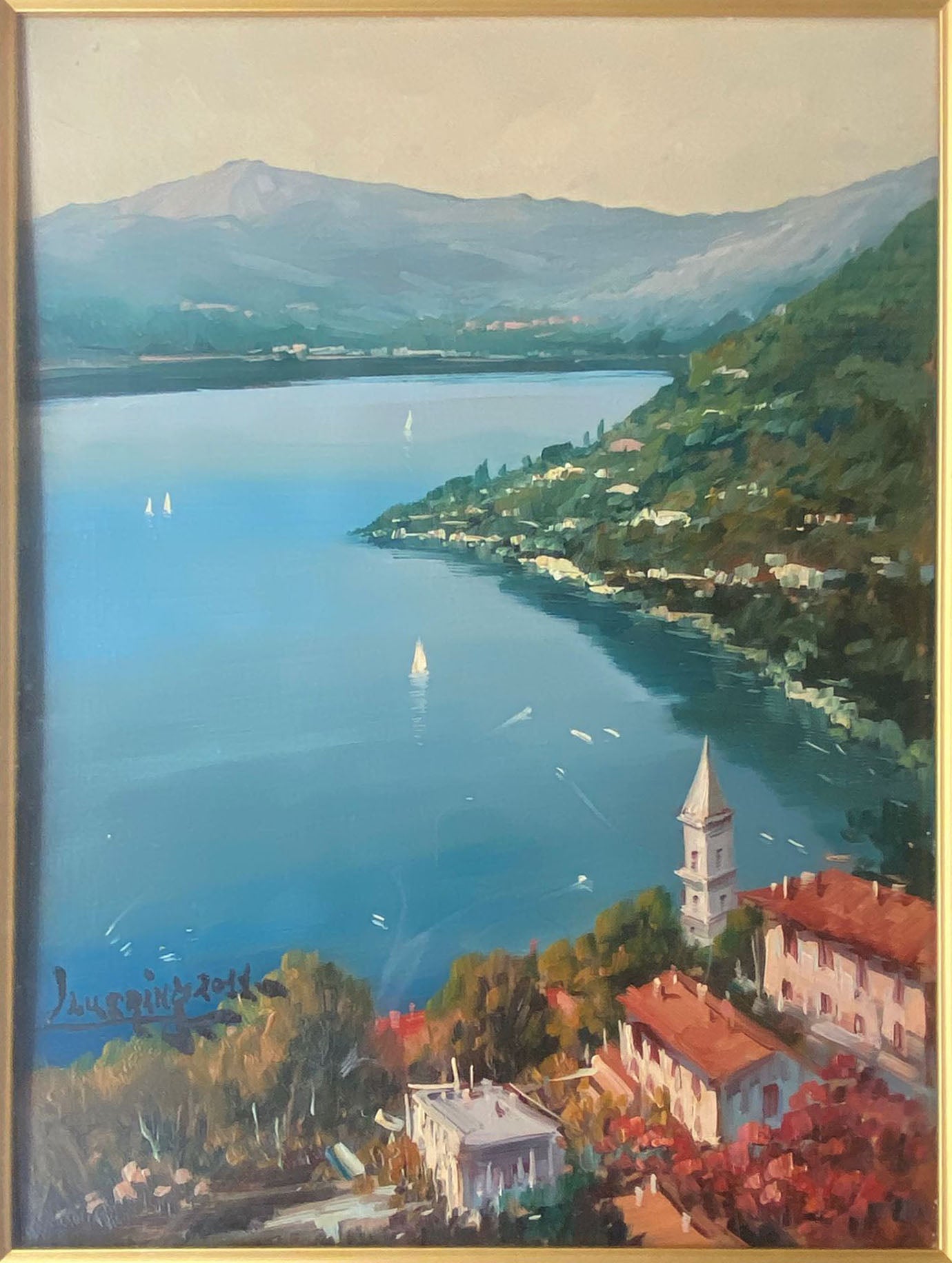 Luciano Lutring - Lake Landscape