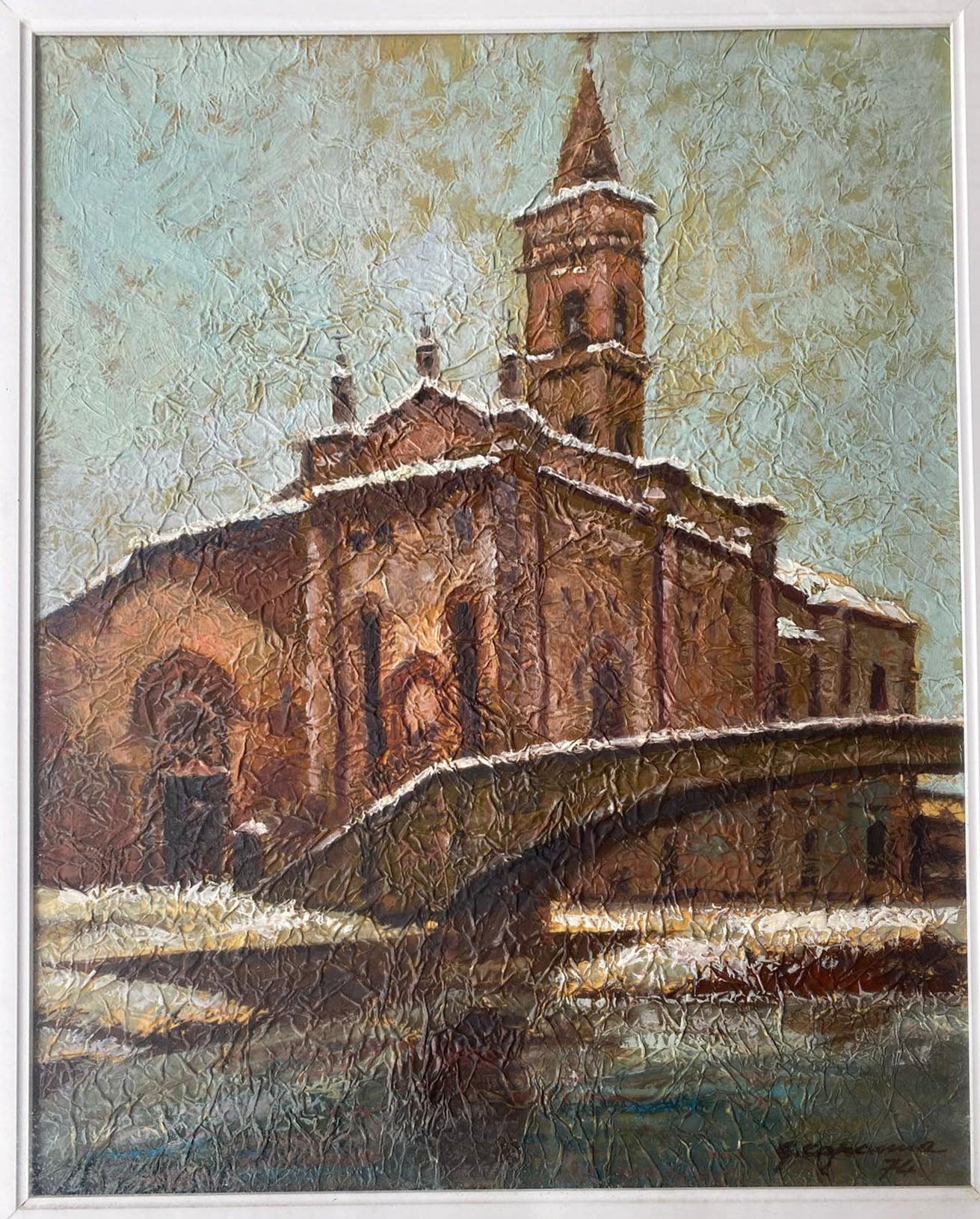 Giordano Capanna - Milan, Church of San Cristoforo sul Naviglio
