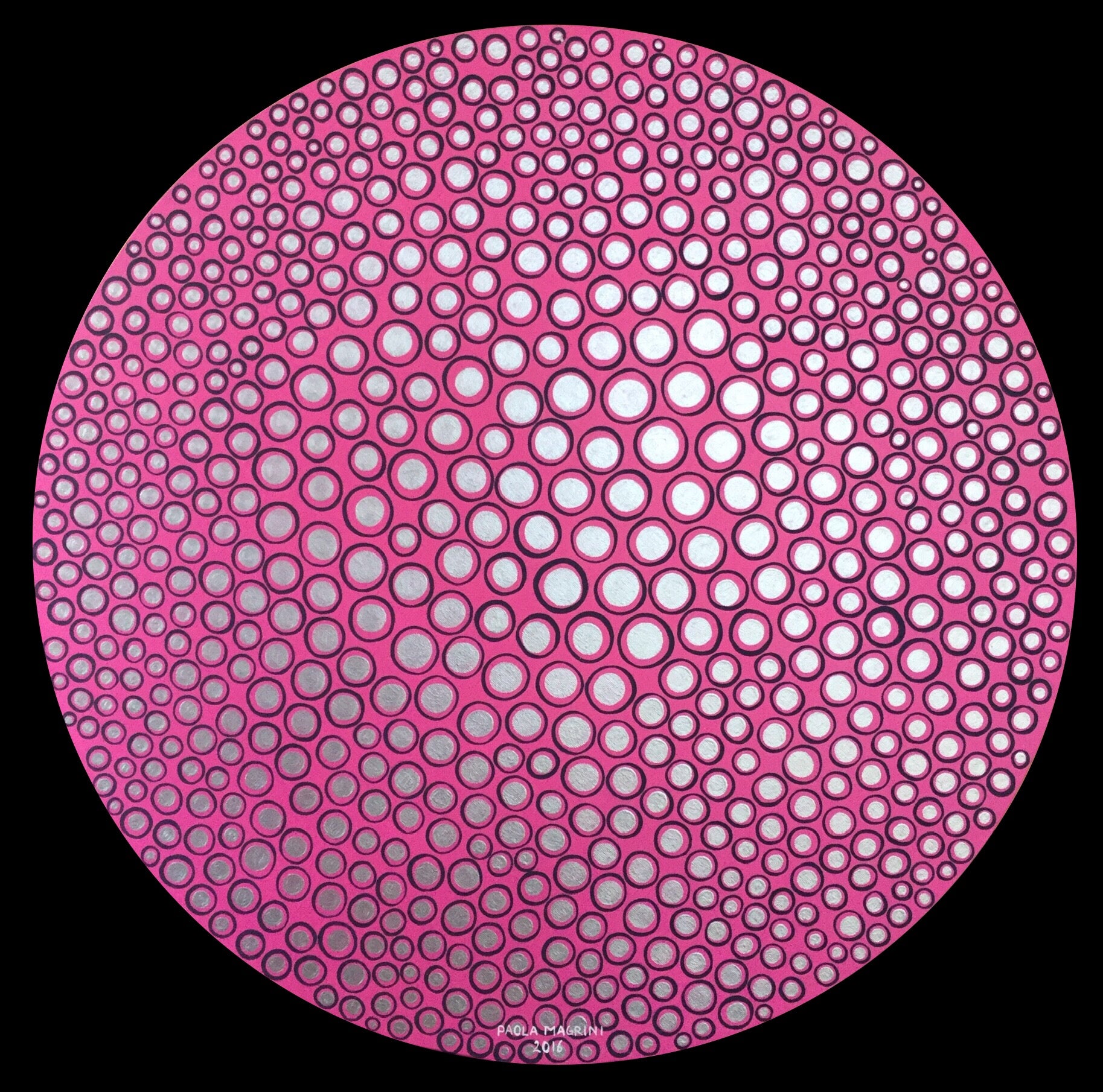 Paola Magrini - Disco Plata Fucsia