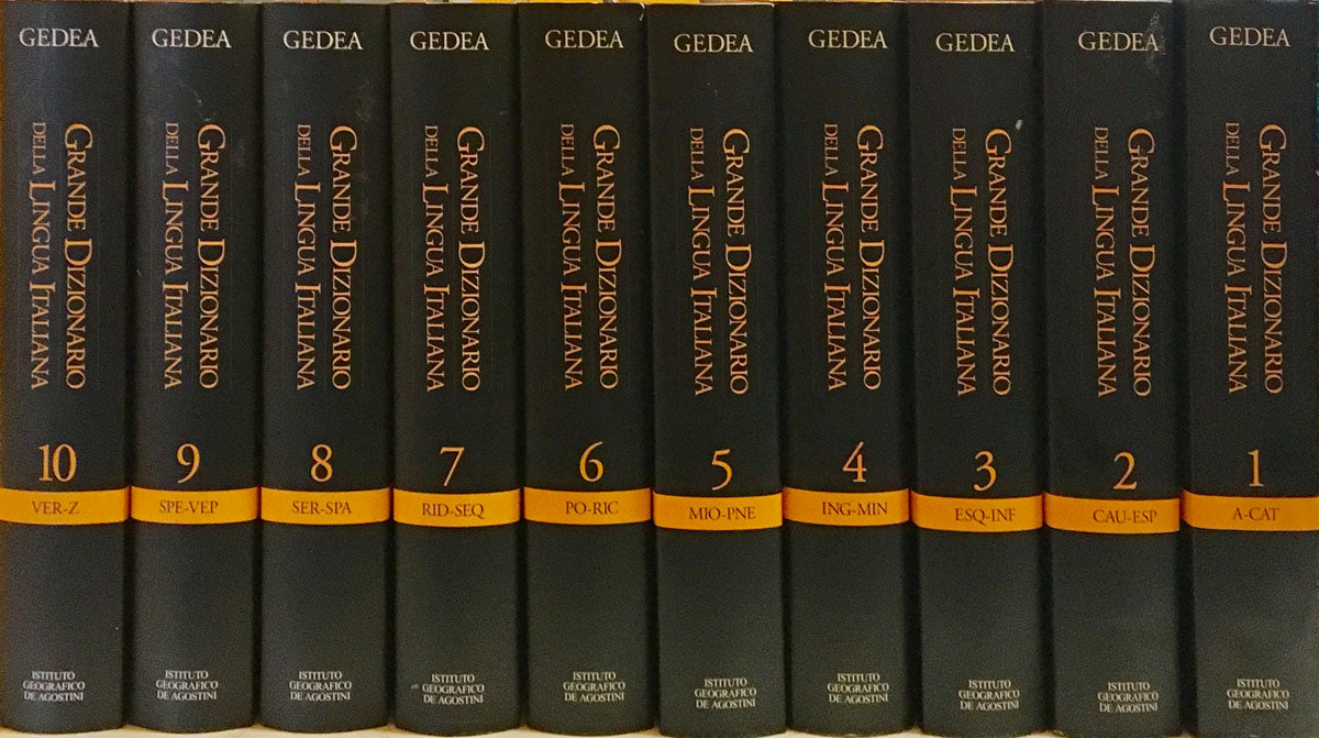 Grande Dizionario della lingua italiana - DeAgostini