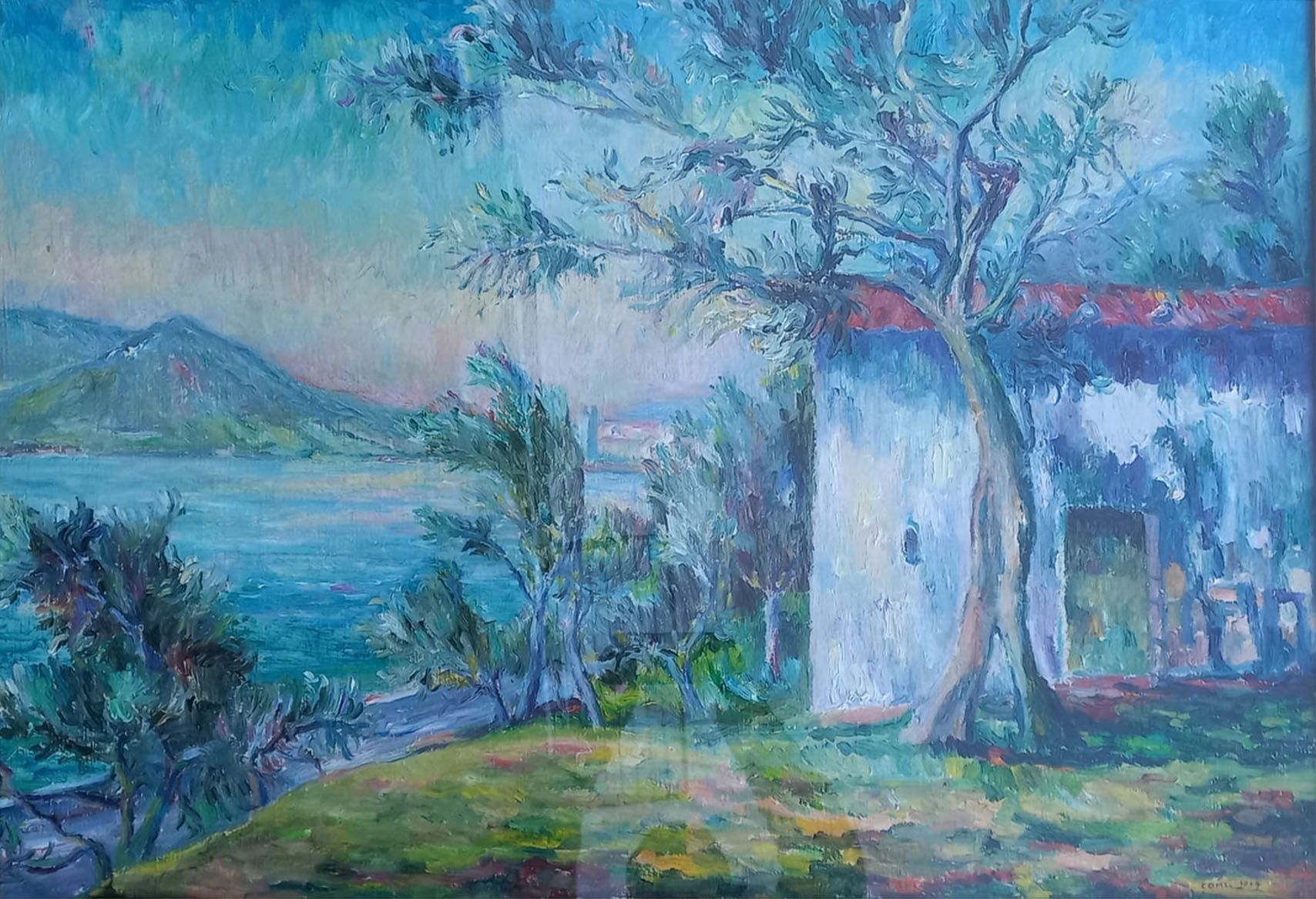 Fulvio Comi - Olivos en Predore (Lago de Iseo)