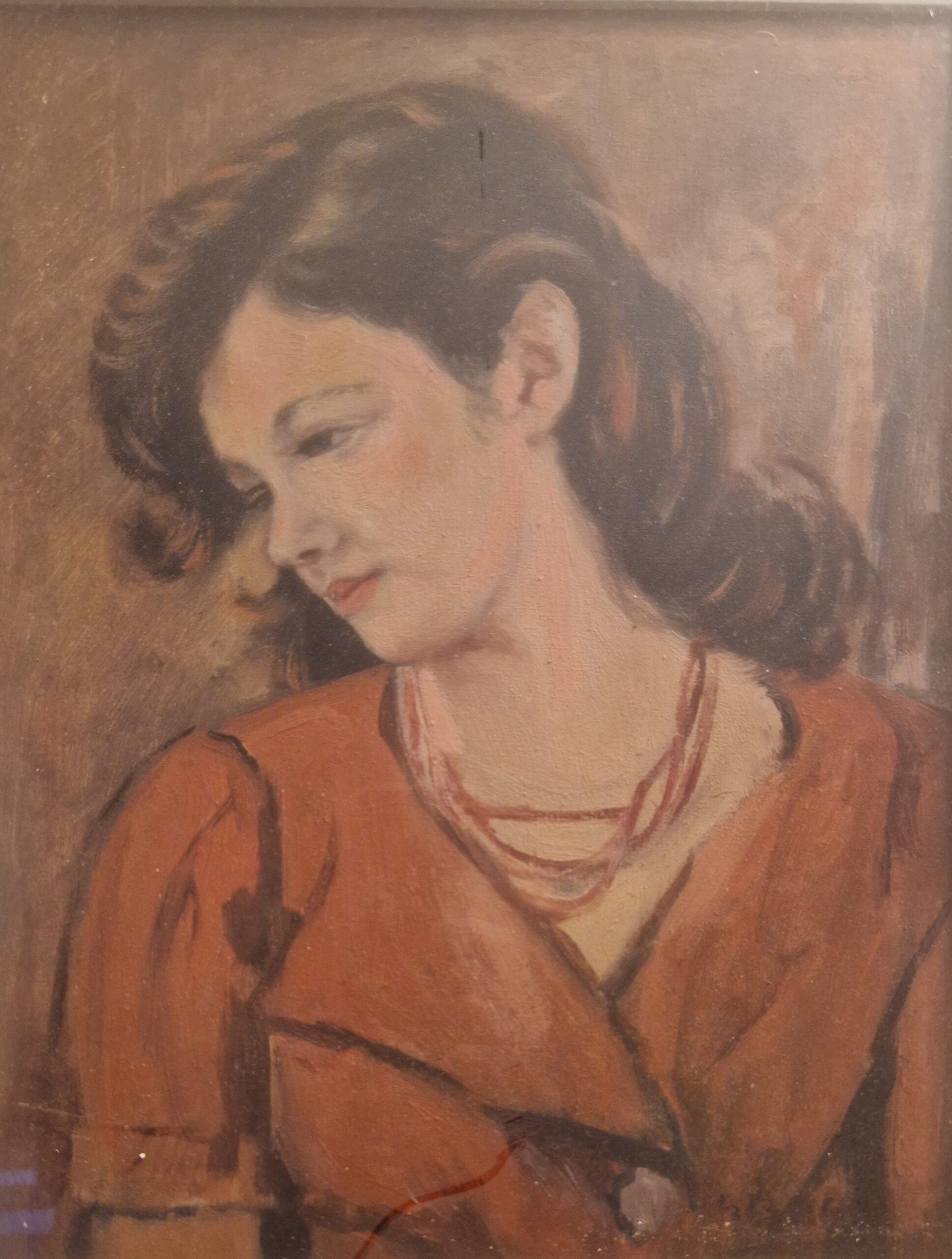 Gabriele Baggi - Estudio de una cabeza femenina