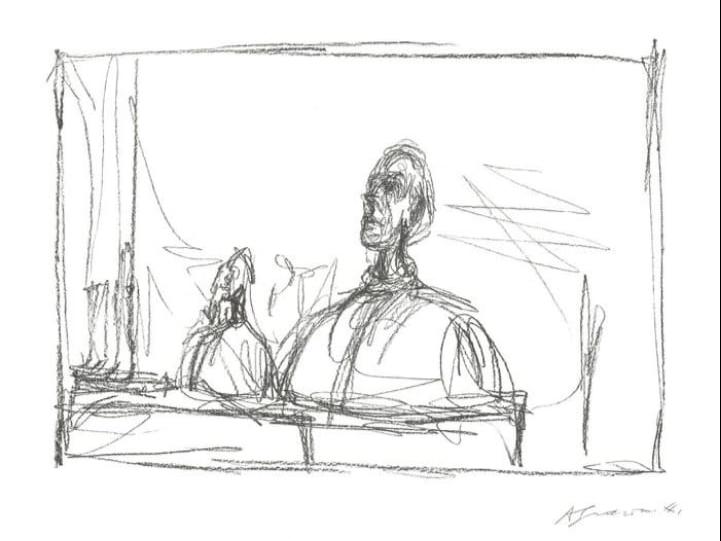 Alberto Giacometti - Sin título