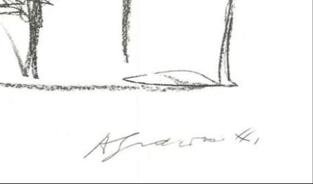 Alberto Giacometti - Sin título