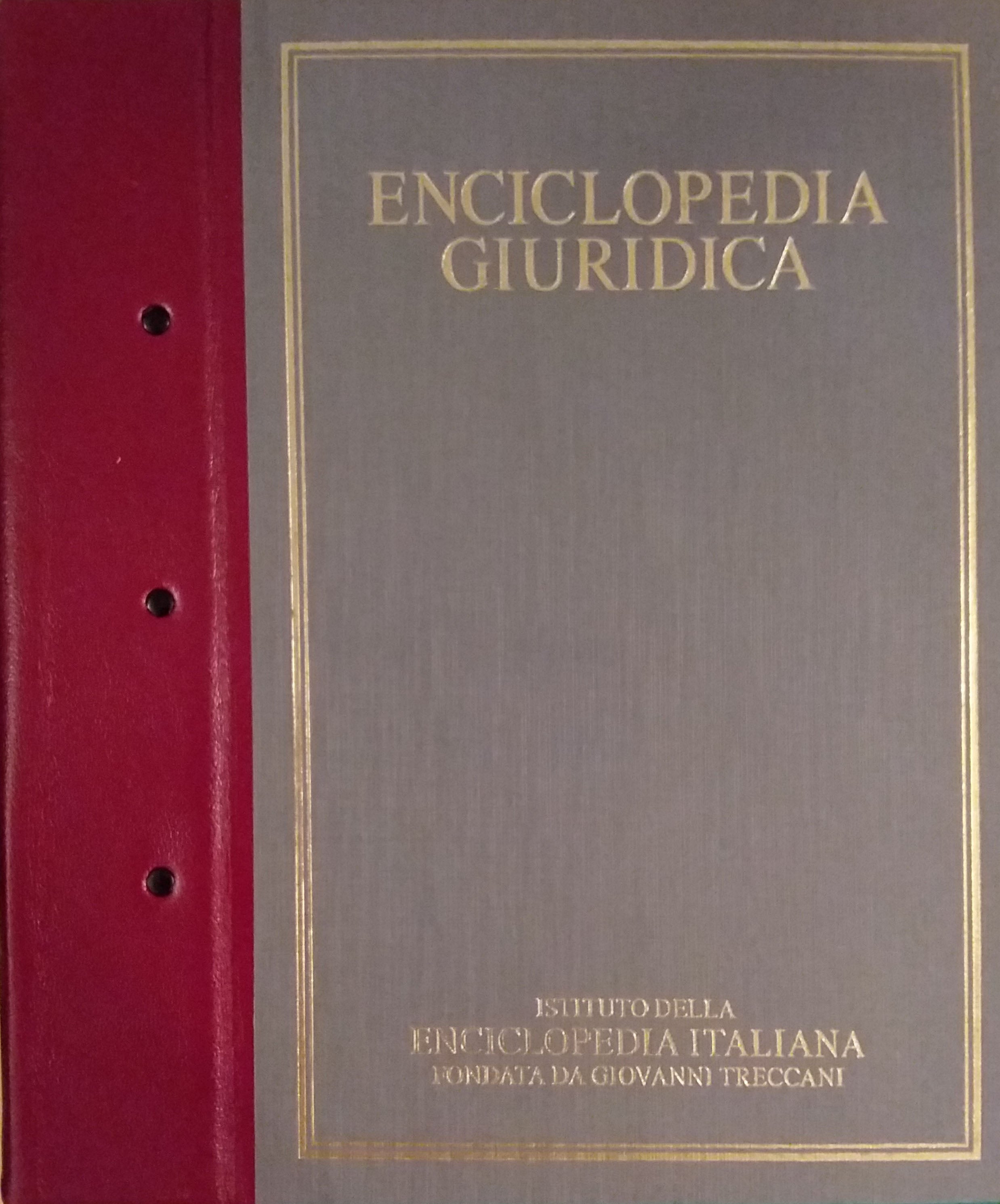 Enciclopedia Giuridica - Treccani
