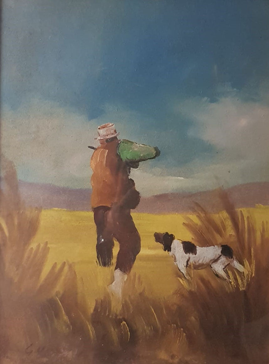 Giuseppe Viviani - Hunter with Hound