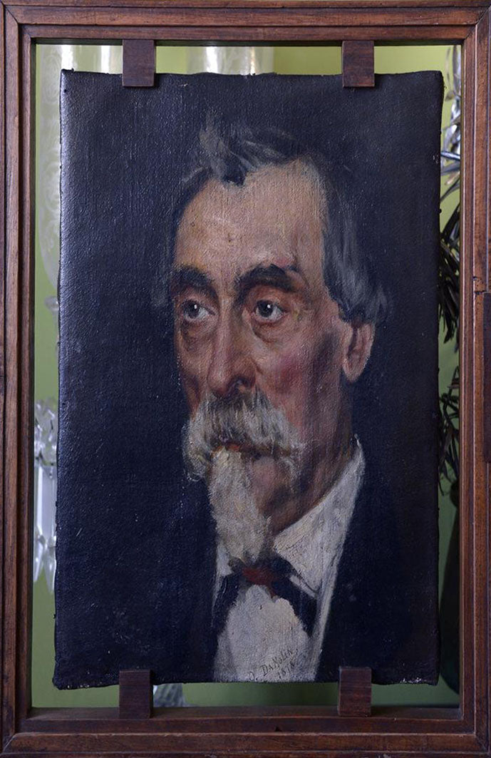 Atribuible a Oreste Da Molin - Doble retrato