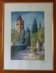 Gonzaga - Campanile fra i cipressi