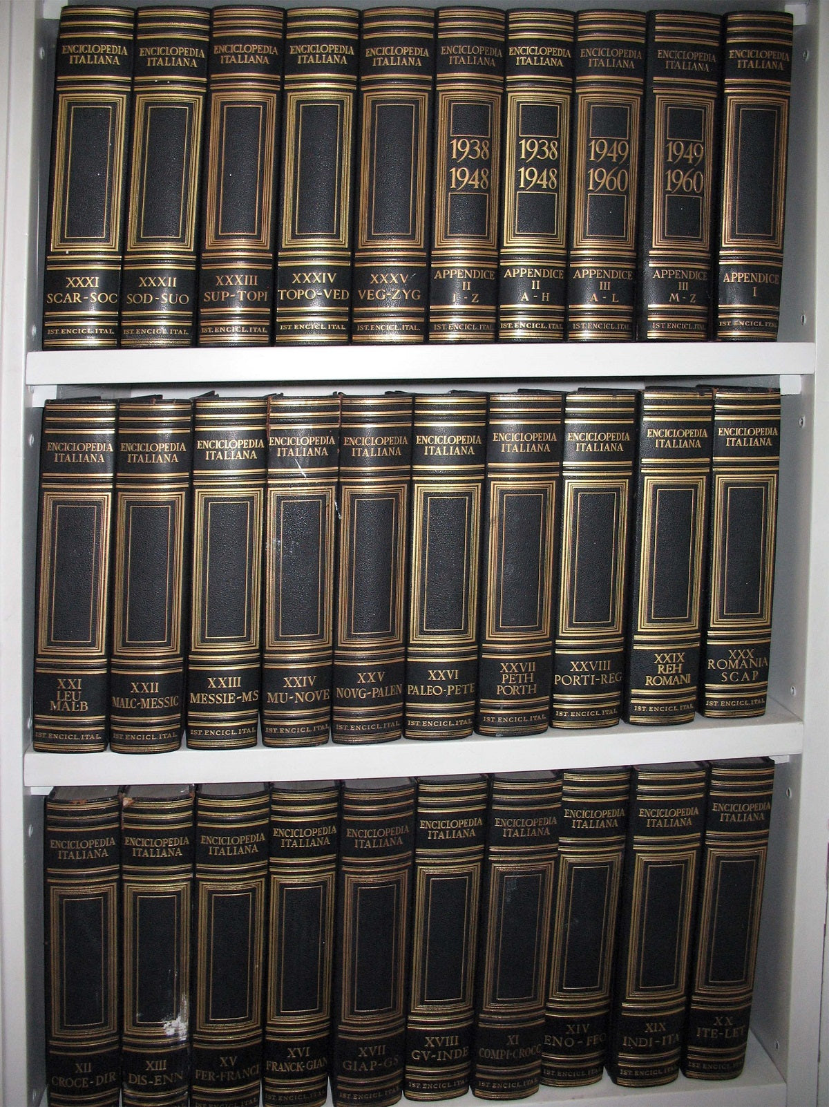 Grande Enciclopedia Treccani + Atlante Storico De Agostini