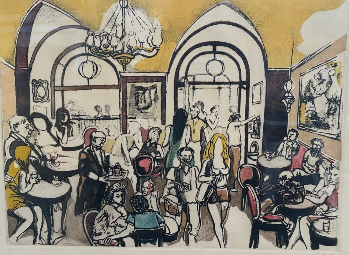 TARDE EN EL BAR - RENATO GUTTUSO