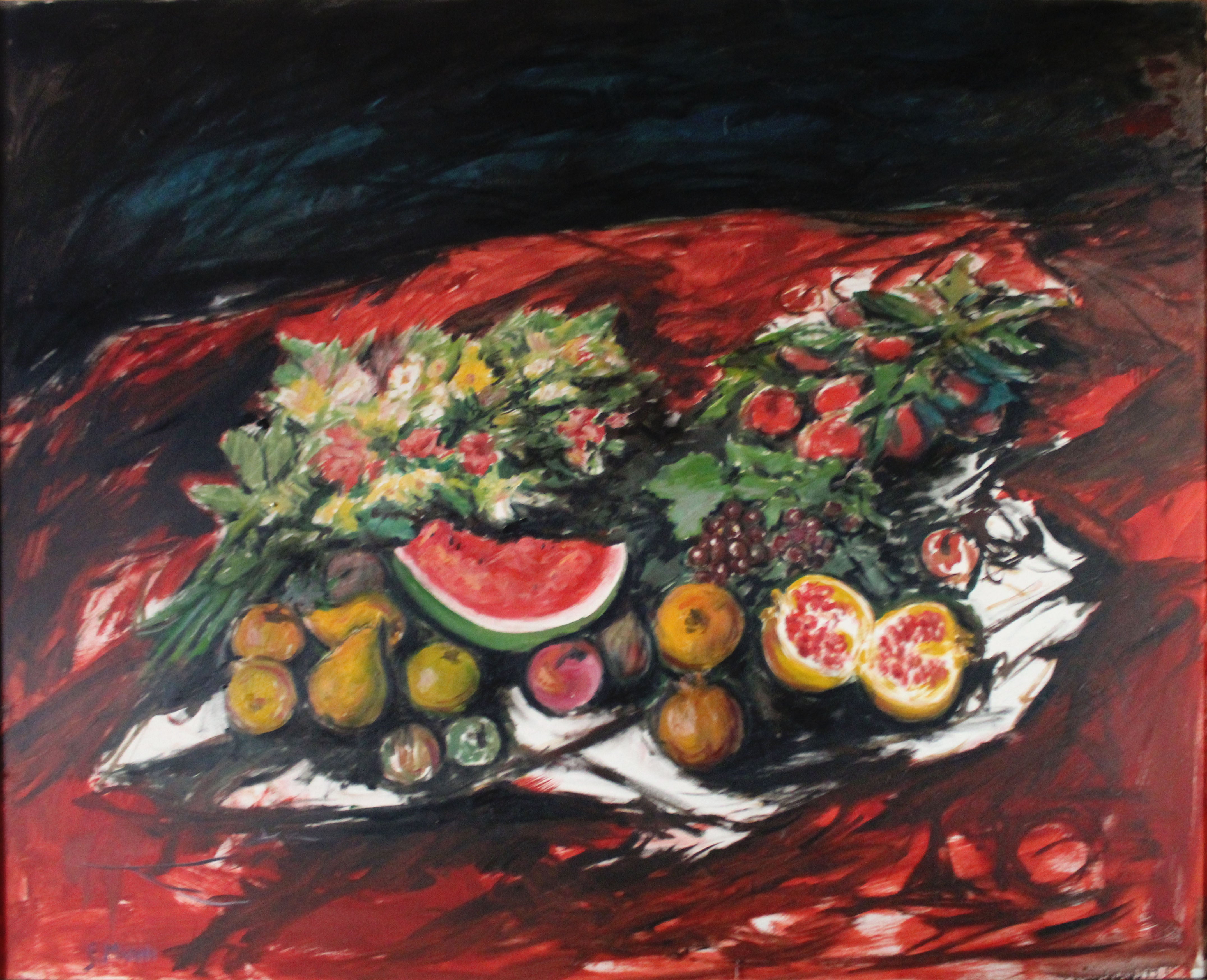 Gaetano Miani - Fruit and Flowers