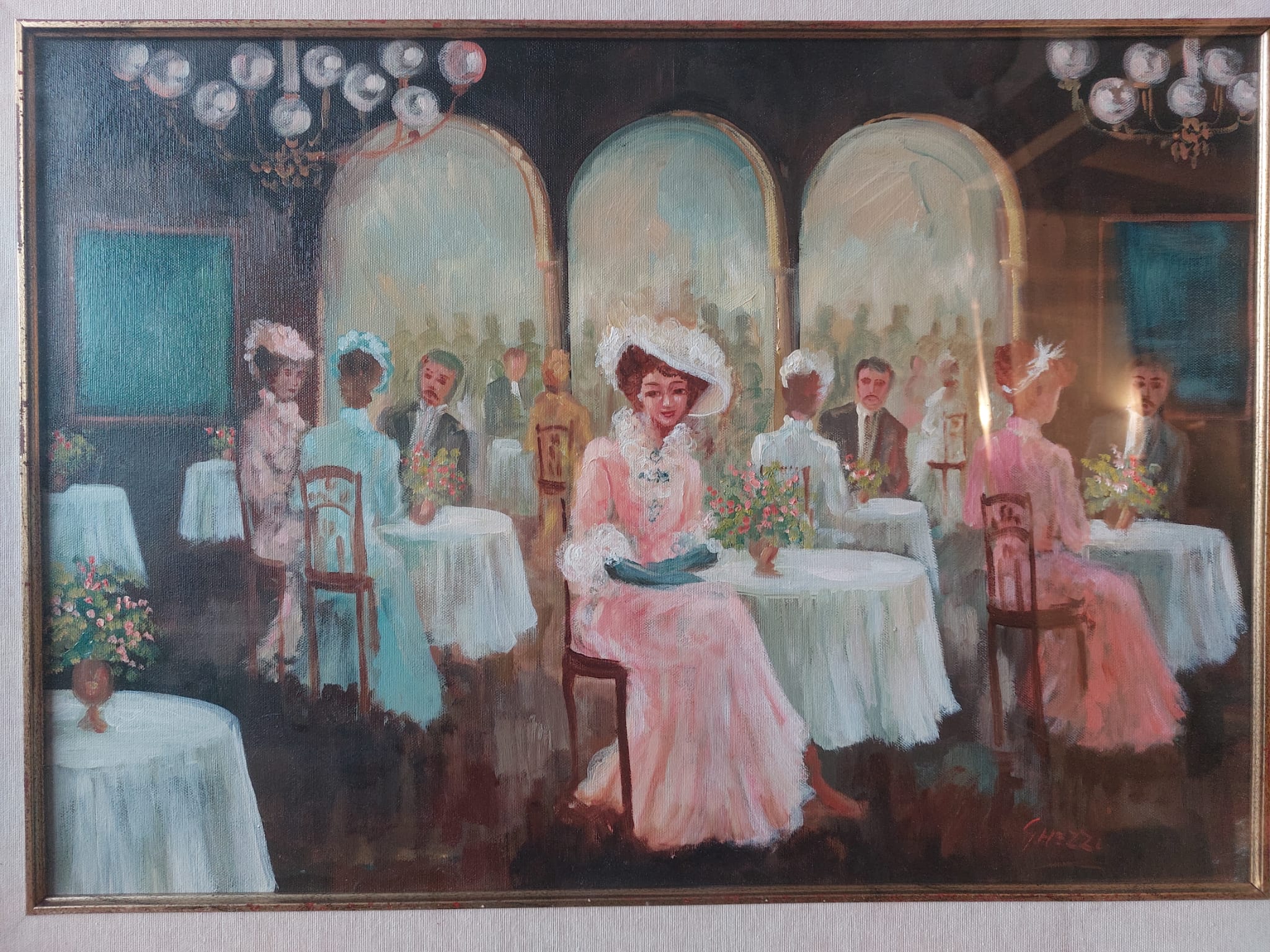 Gian Marcello Ghezzi - En el café