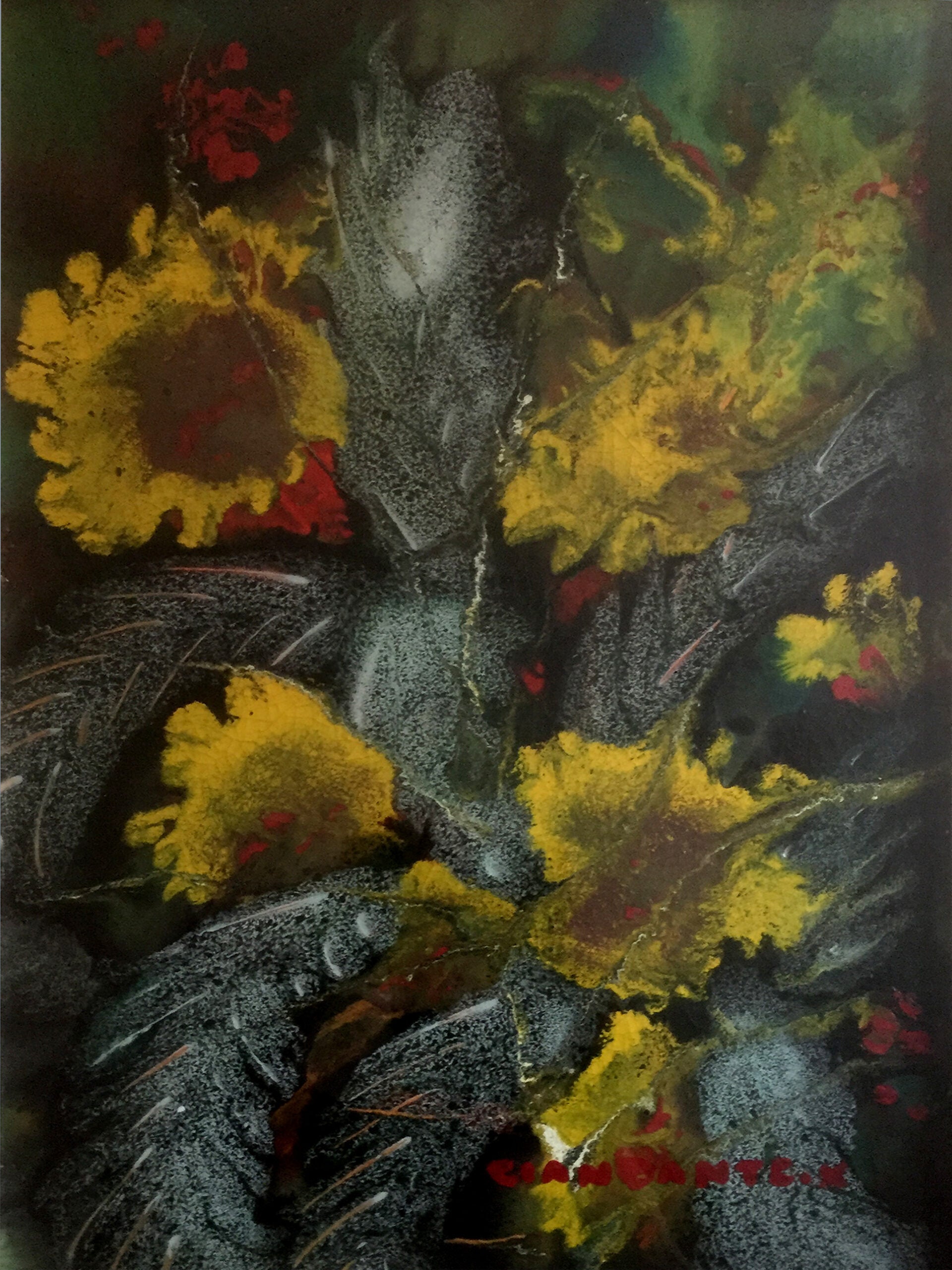 Giandante - Due Opere con Fiori