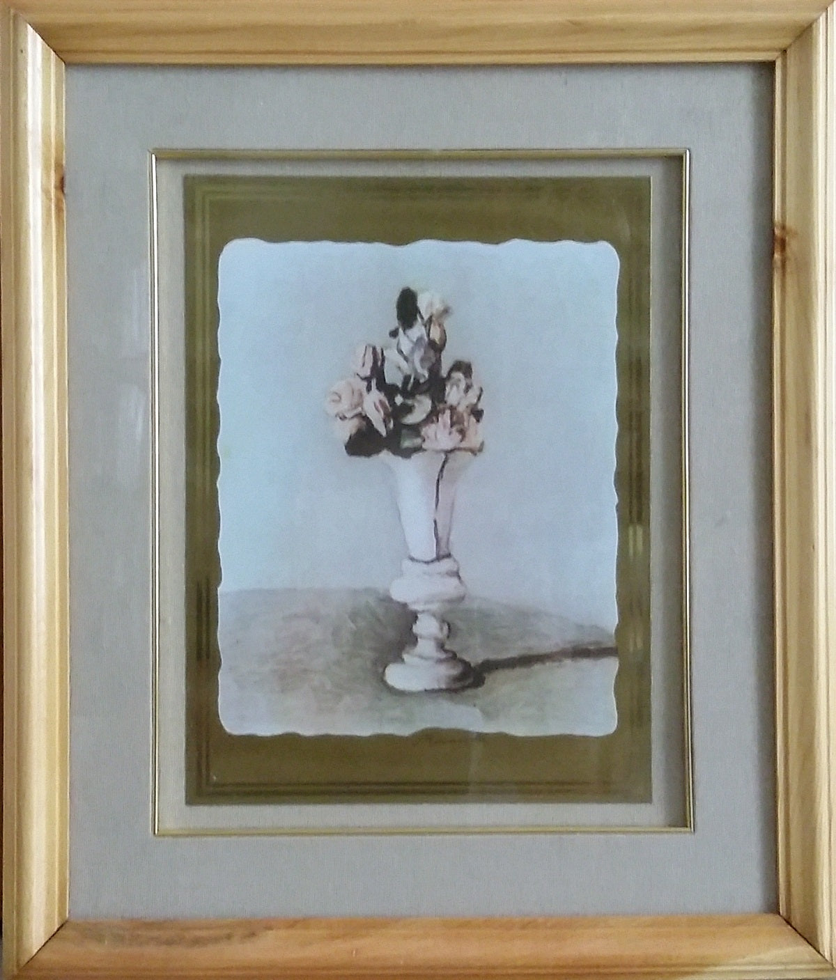 Giorgio Morandi - Jarrón con flores