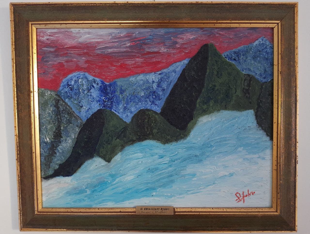 Benedetto Spadaro - THE RED GLACIER