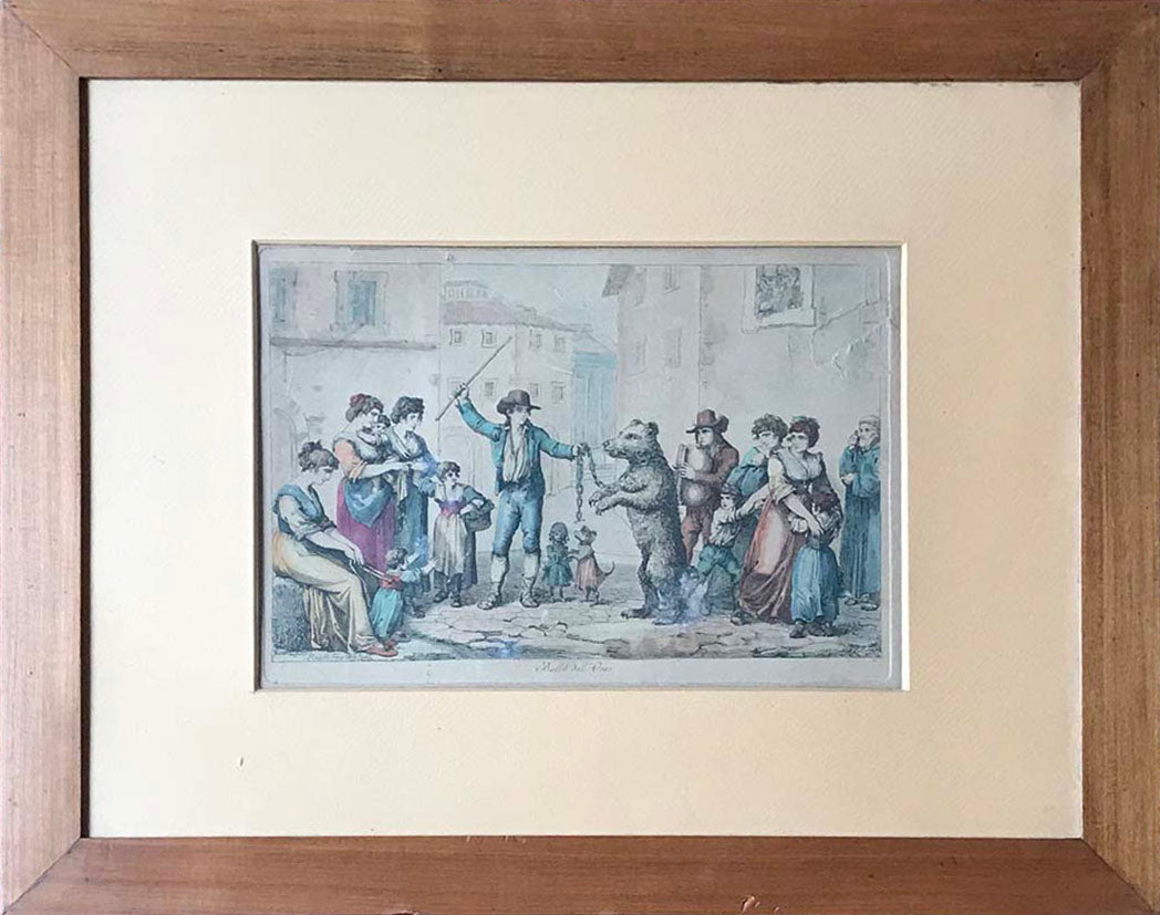 Bartolomeo Pinelli - La danza del oso