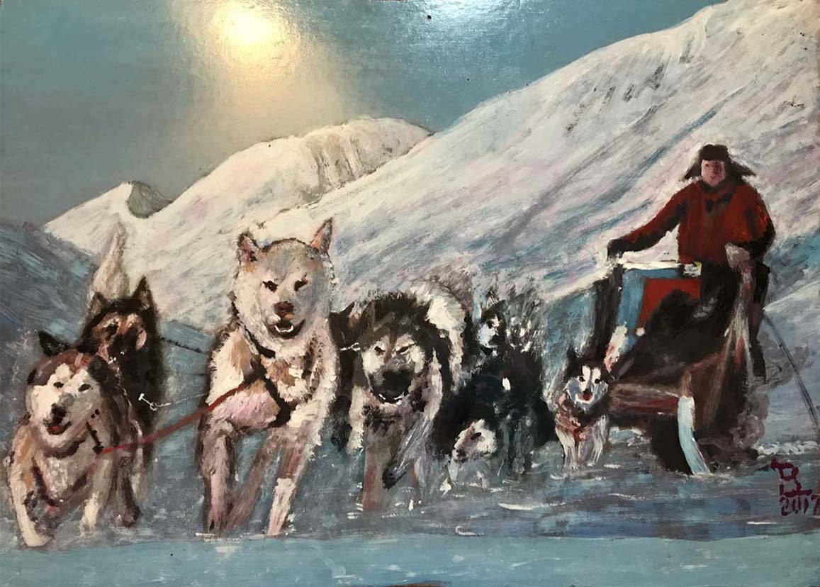 Luigi Bertoldi - Perros de trineo