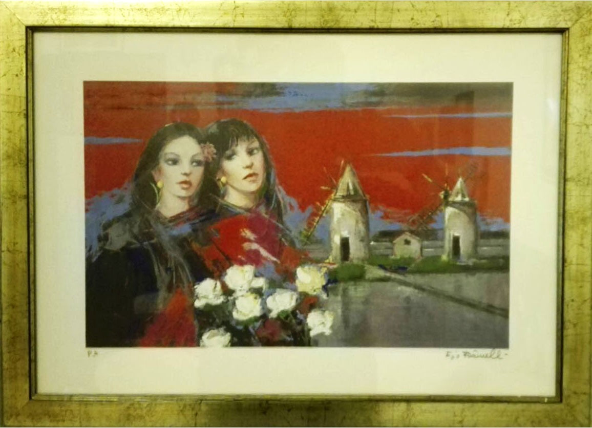 Ezio Farinelli - Donne e mulini