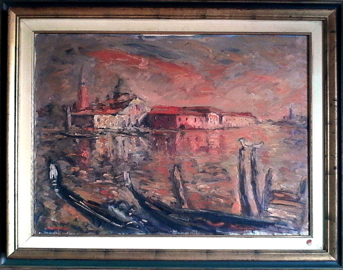 Andrea Nidiaci - San Giorgio al atardecer