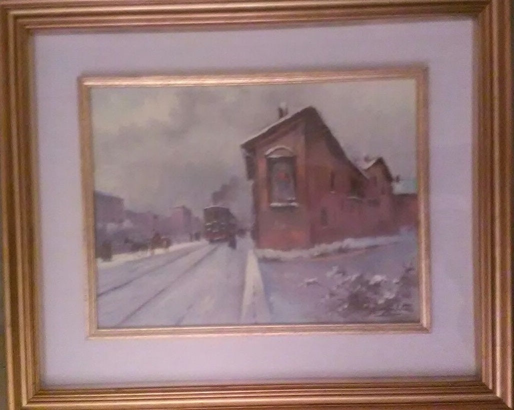 Arnaldo Galvan - Milano ieri "Via Chiesa Rossa"