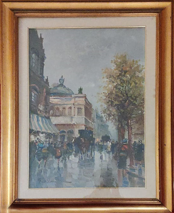 Giulio De Simone - View of Paris