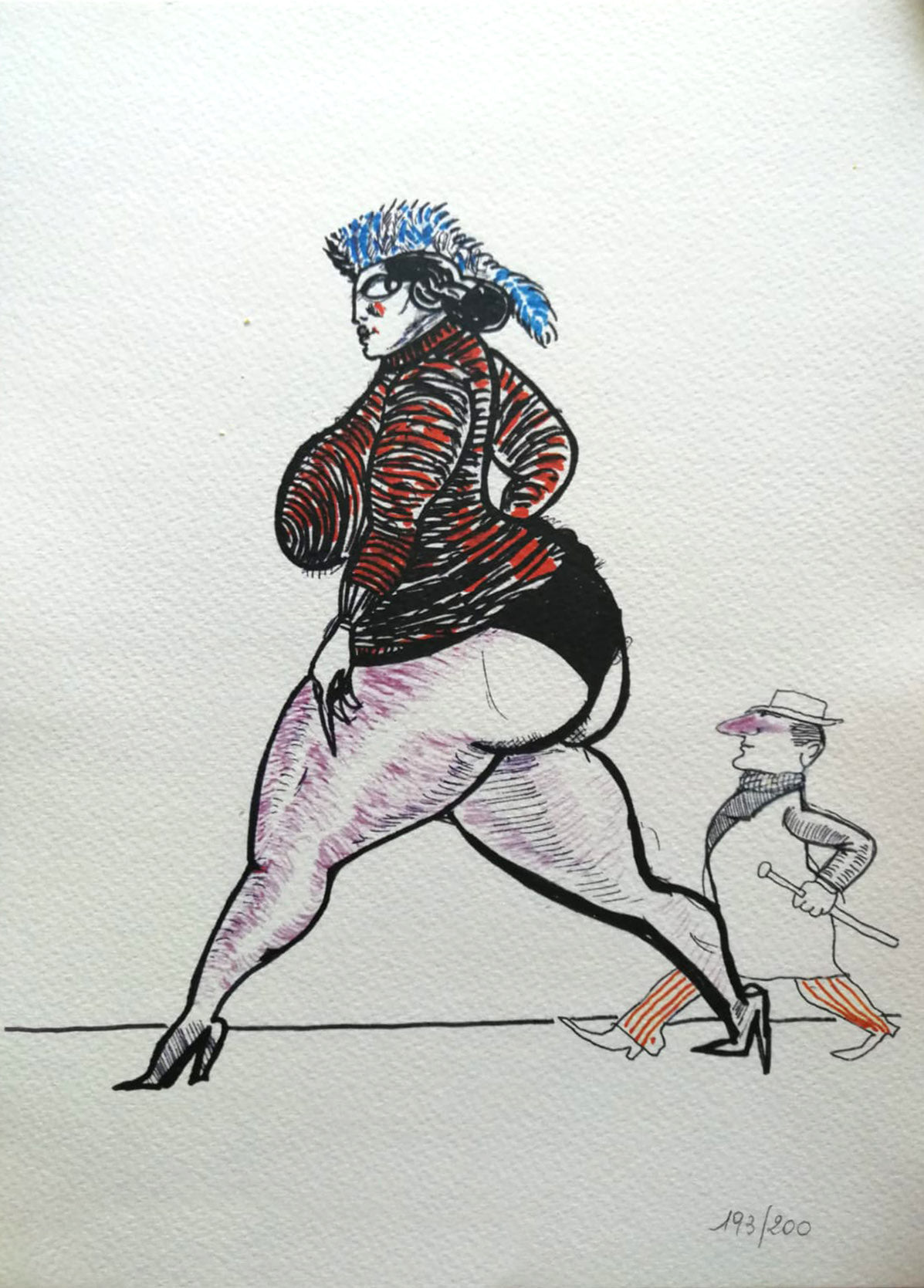 Federico Fellini - Raccolta di disegni
