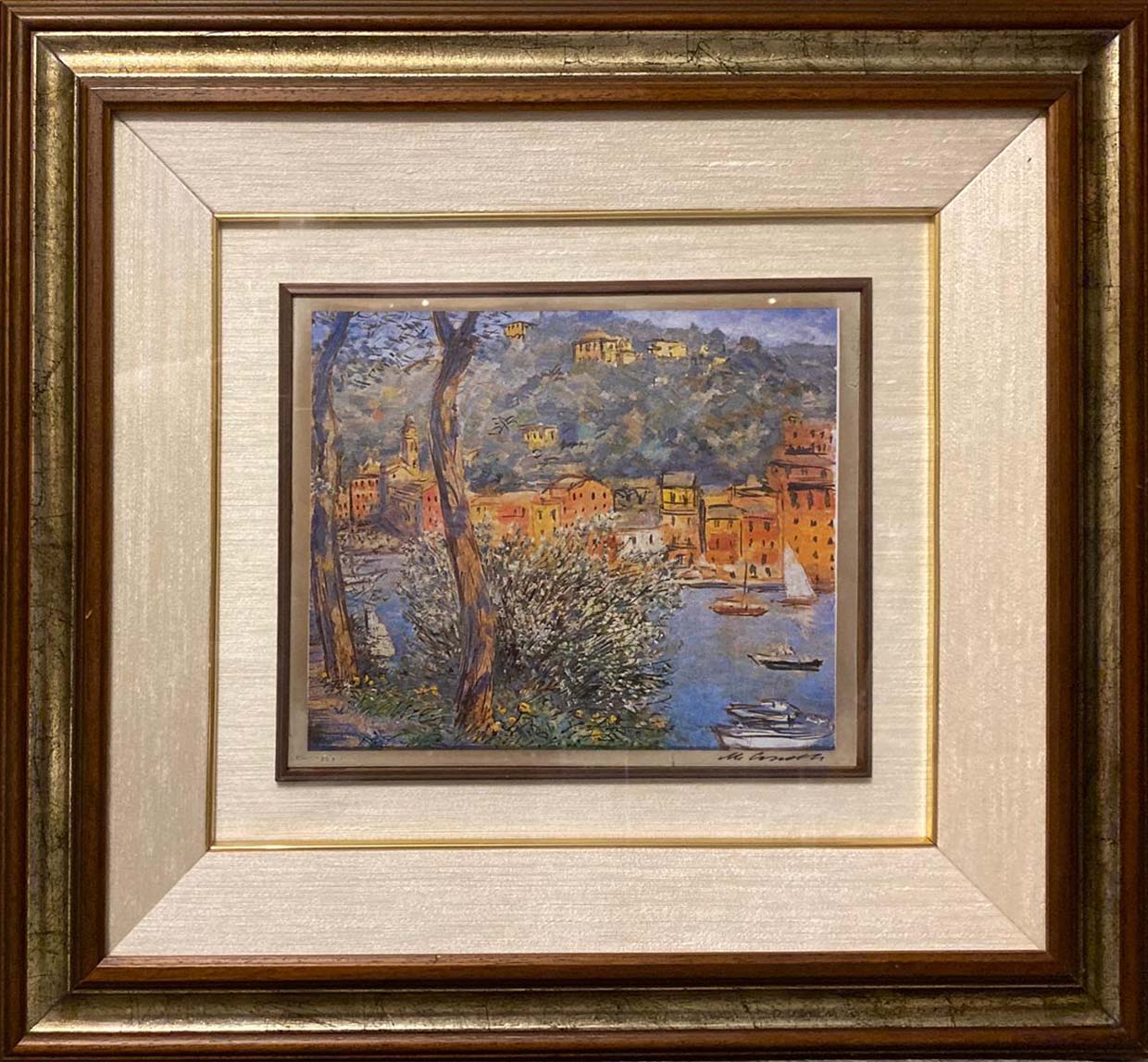 Michele Cascella - Risveglio a Portofino