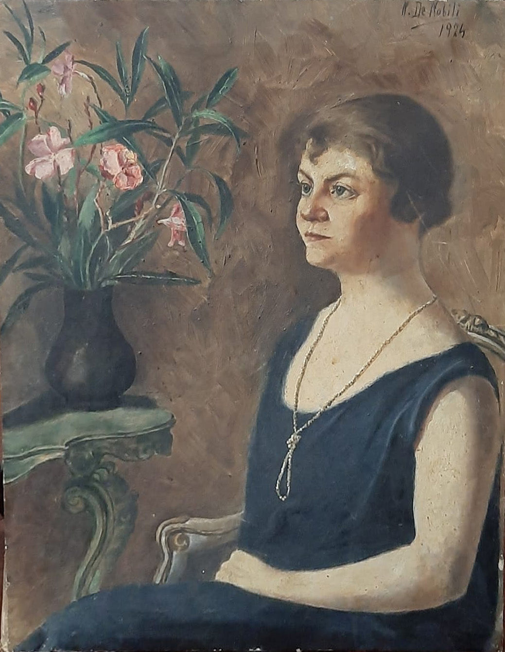 Nori De' Nobili - Nobildonna con fiori