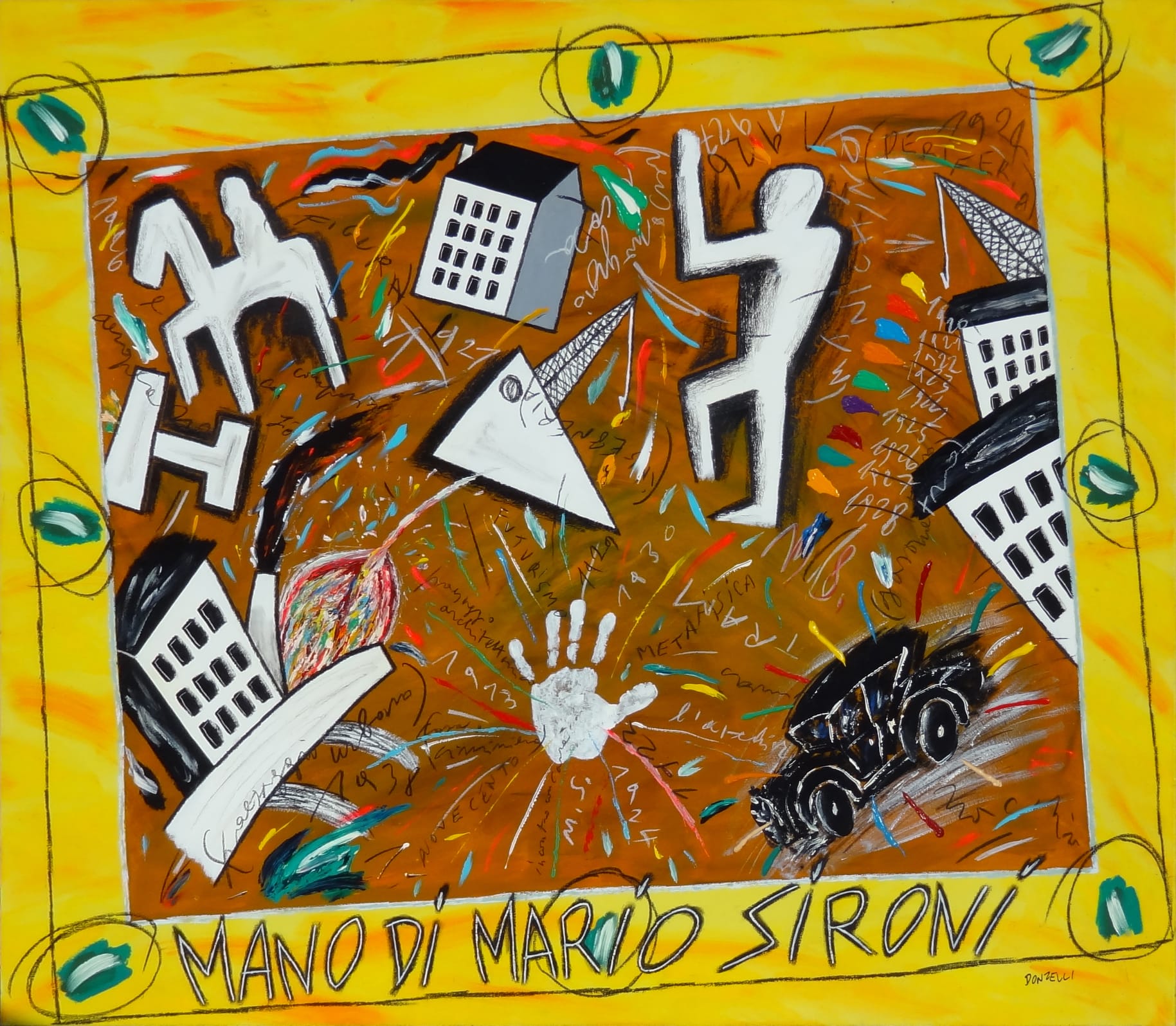 Bruno Donzelli - Mano di "Mario Sironi"