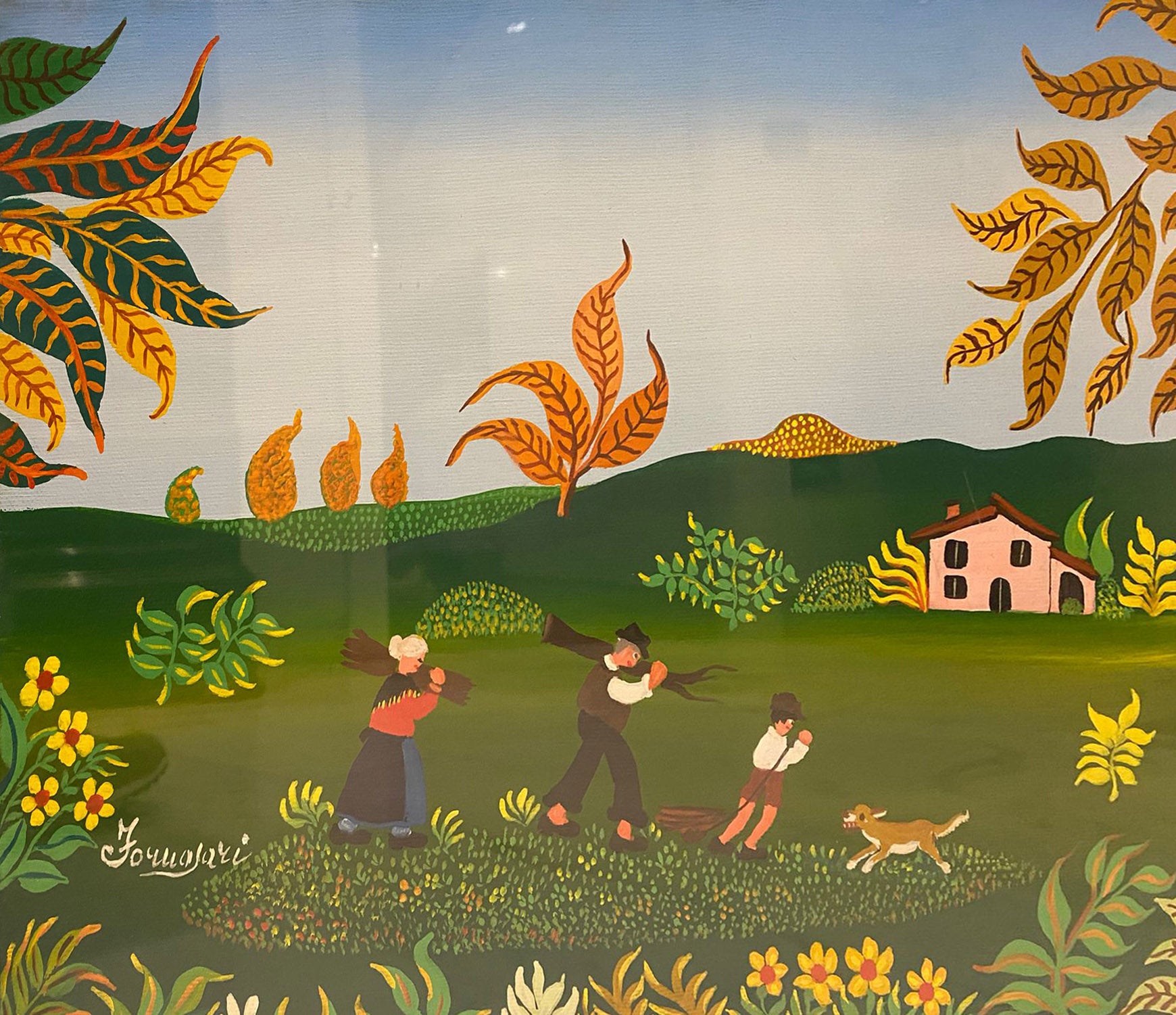 Natale Fornasari - Vida en el campo