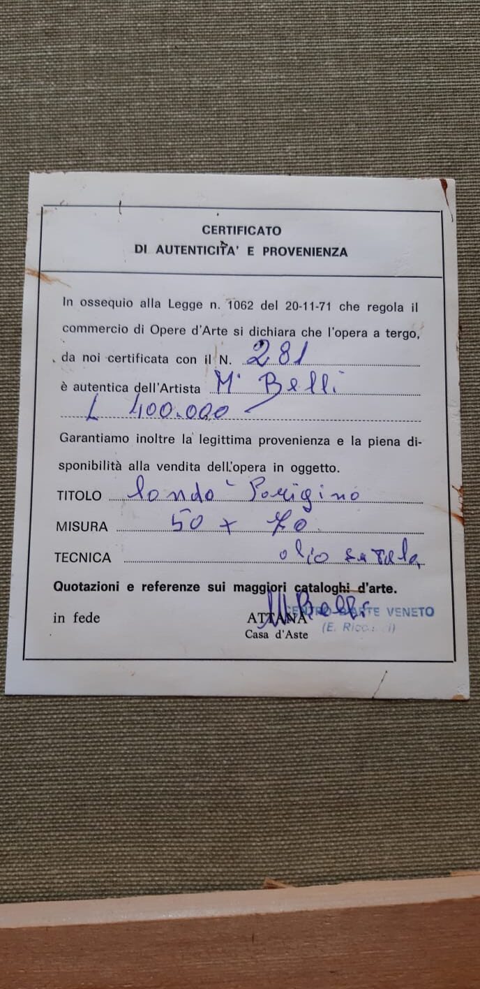 M. Belli - Landò Parigino
