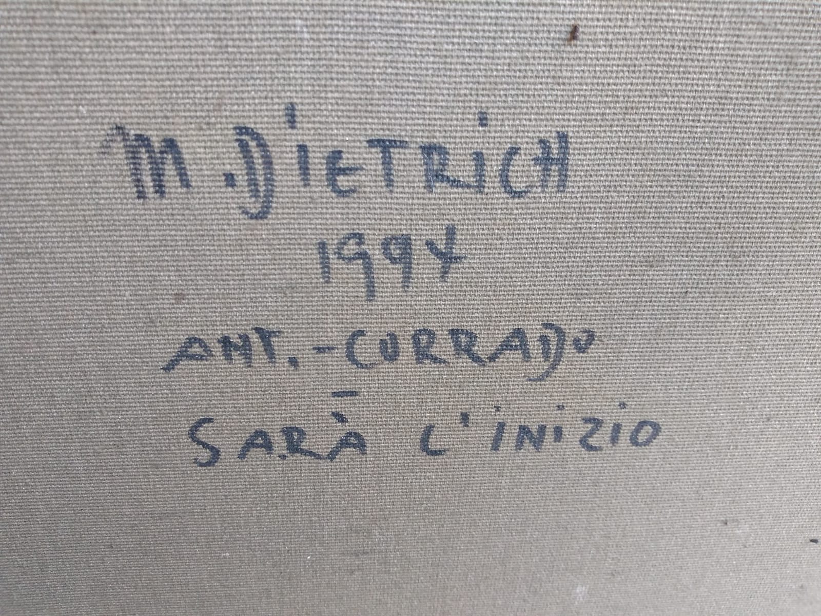 Manfred Dietrich - Sarà l'inizio