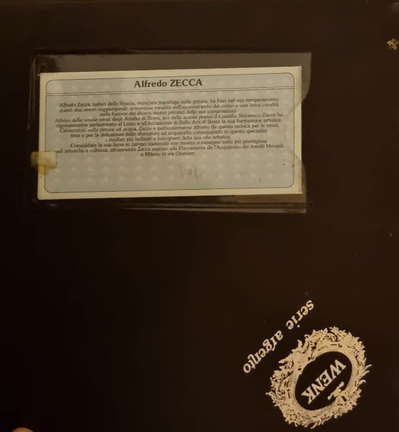 Alfredo Zecca - Senza titolo