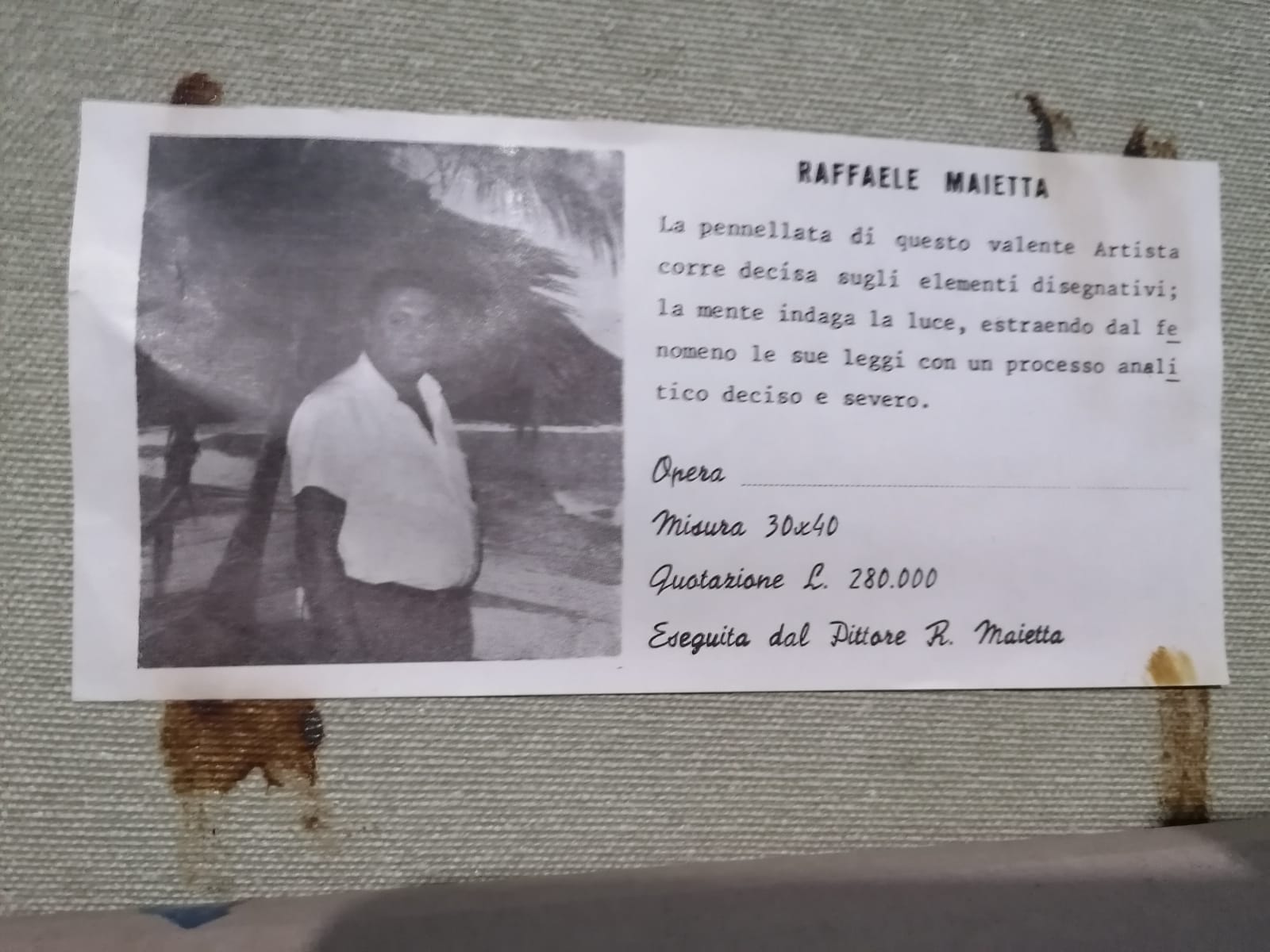 Raffaele Maietta - Untitled
