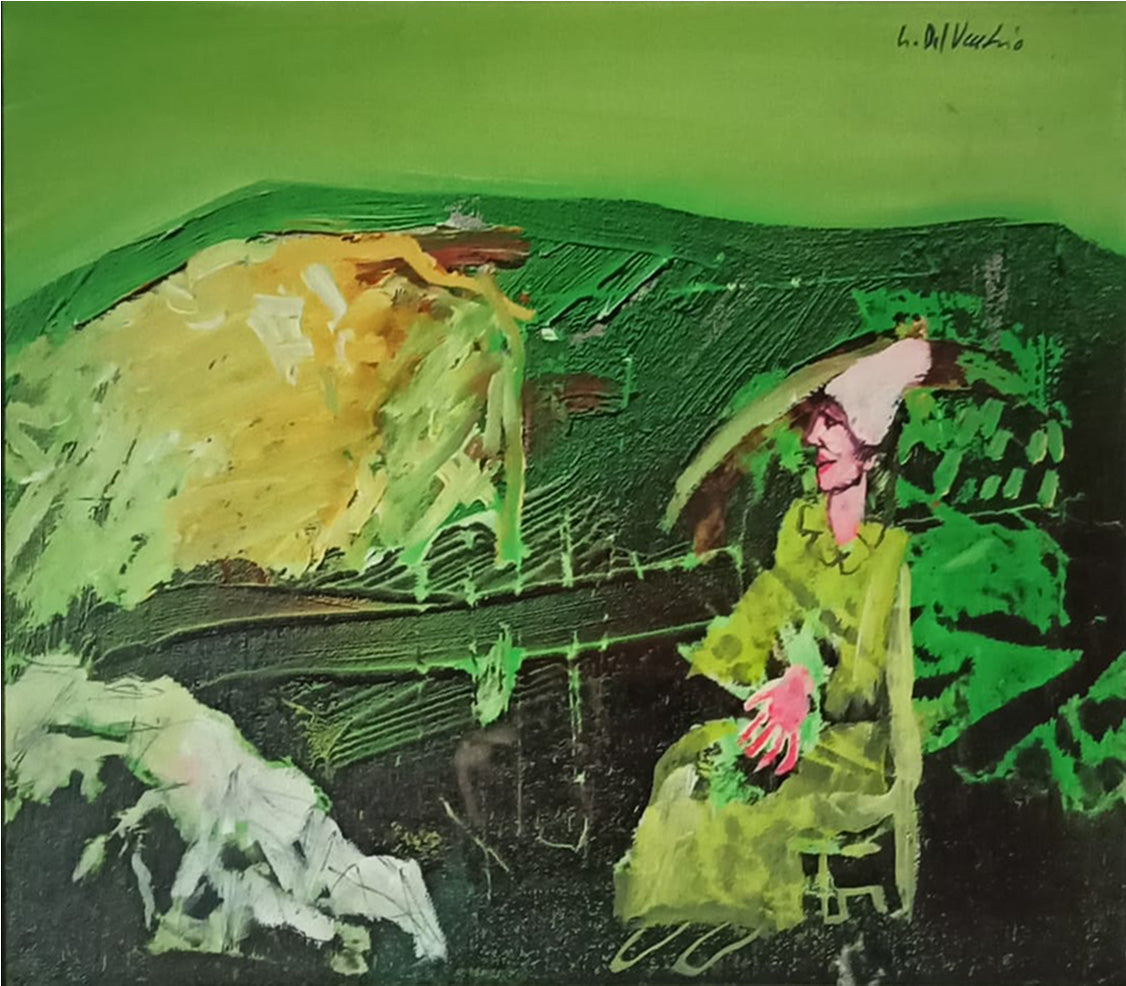 Crescenzo del Vecchio - Women on the Grass