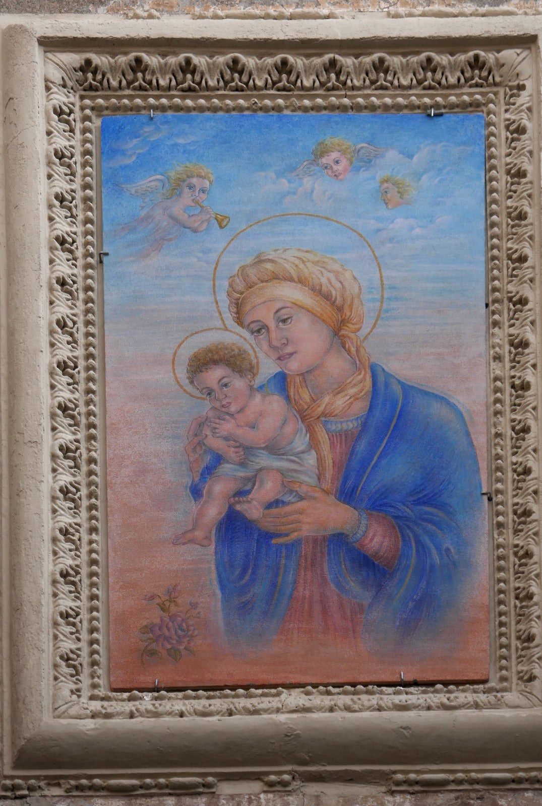 Luisella Parisi - The Madonna of the Chapel of Claino
