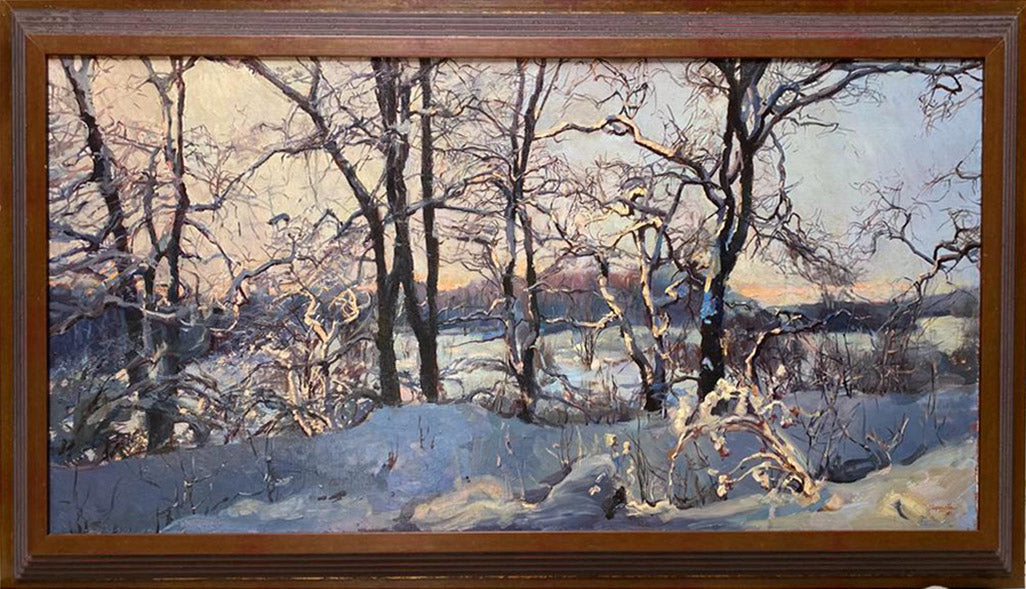 Natalia Tsarkova - Untitled (Snowy Forest Landscape)
