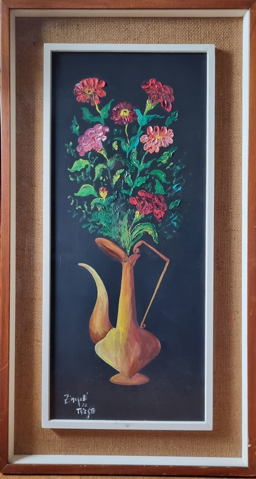 Zimarelli da Trieste - Vaso con fiori