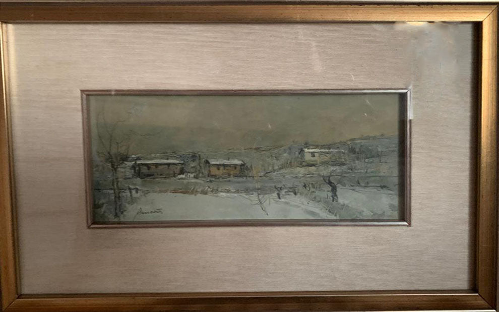 Luigi Benevento - Snowy Landscape