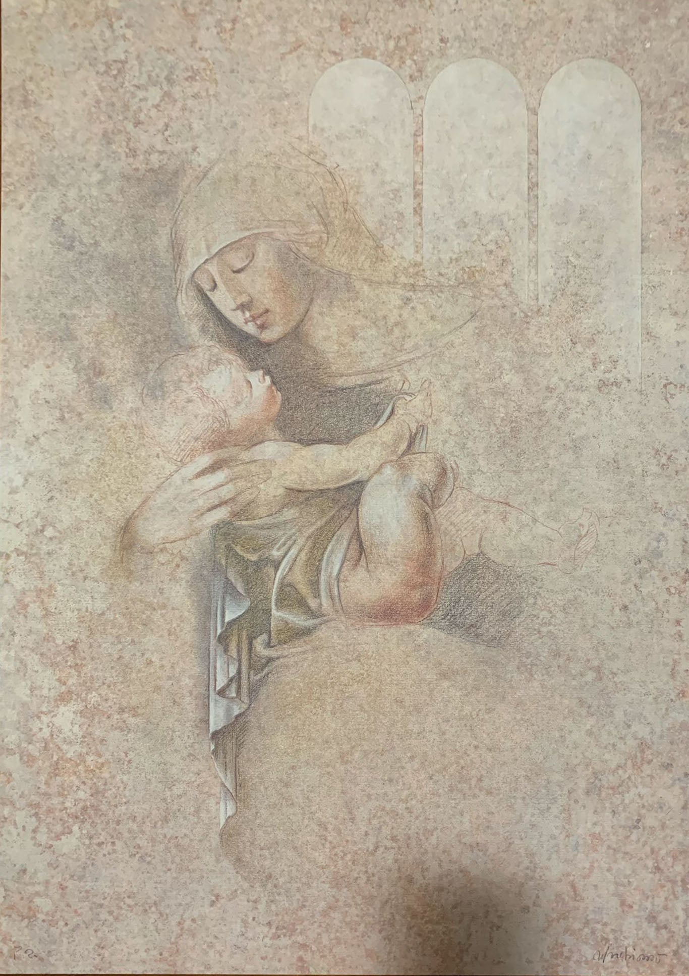 Elvio Marchionni - Madre con bimbo