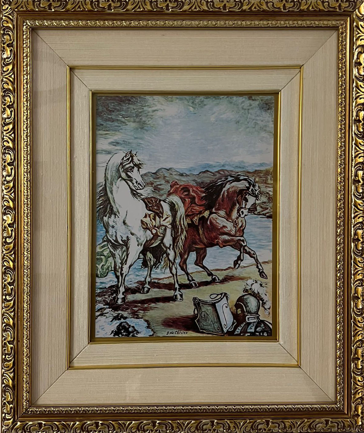 Giorgio De Chirico - Los caballos