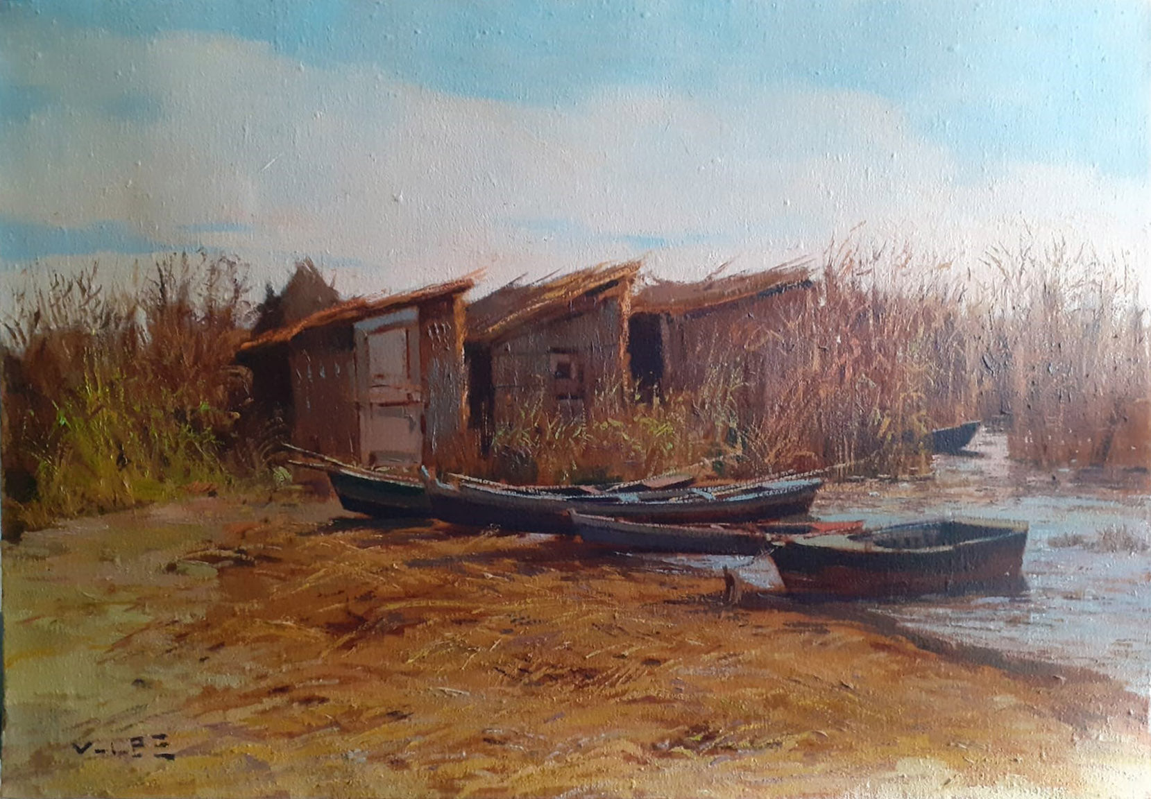 Angiolo Volpe - The Valley of the Cane