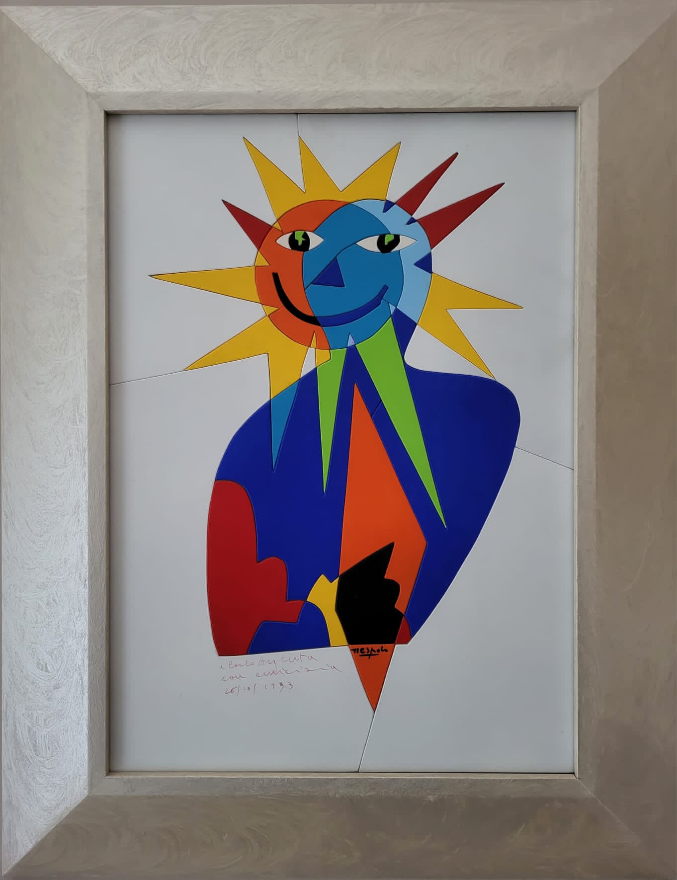 Ugo Nespolo - The Man Who Looks at the Sun