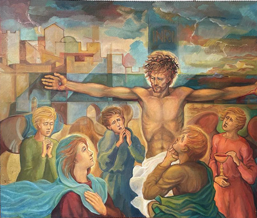 Duilio Marchesini - Crucifixion