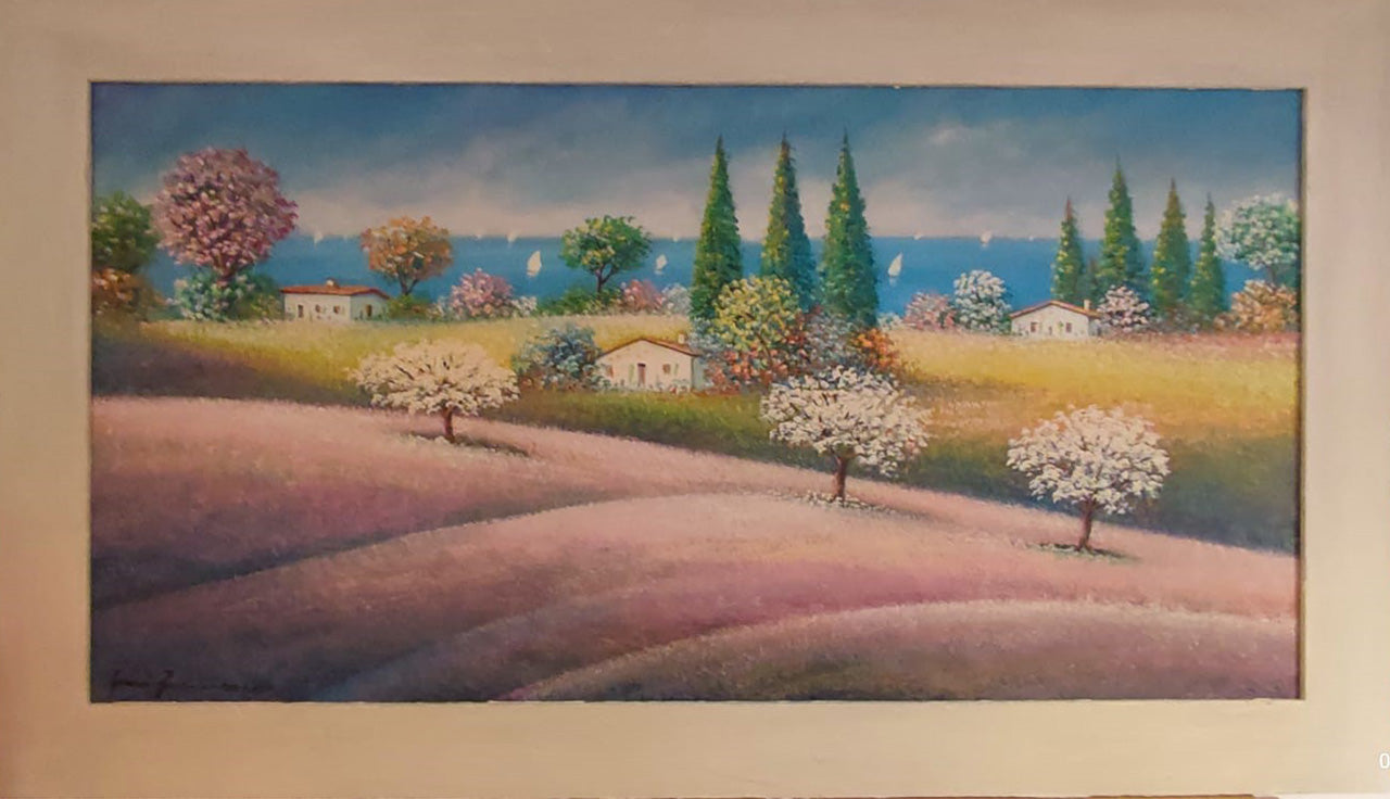 Unknown Author - Color and Poetry in the Lavender Field