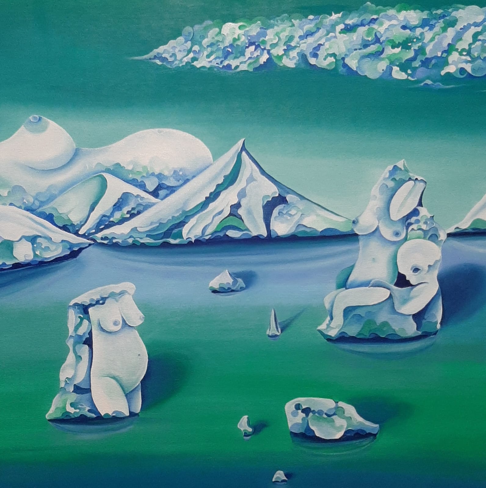 Davide Quaglietta - Speranza (serie: i ghiacciai)