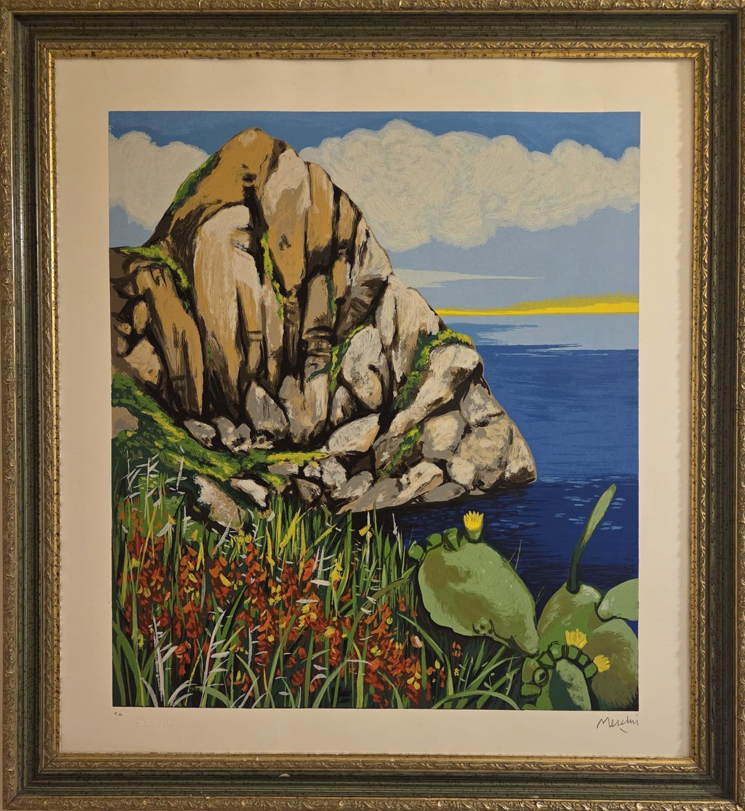 Renzo Meschis - Untitled (Cliff)