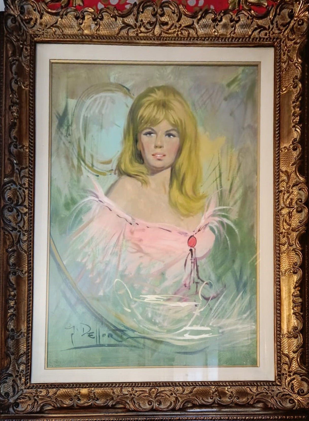 Gilberto Dall'Orto - Senza titolo (Ritratto femminile)