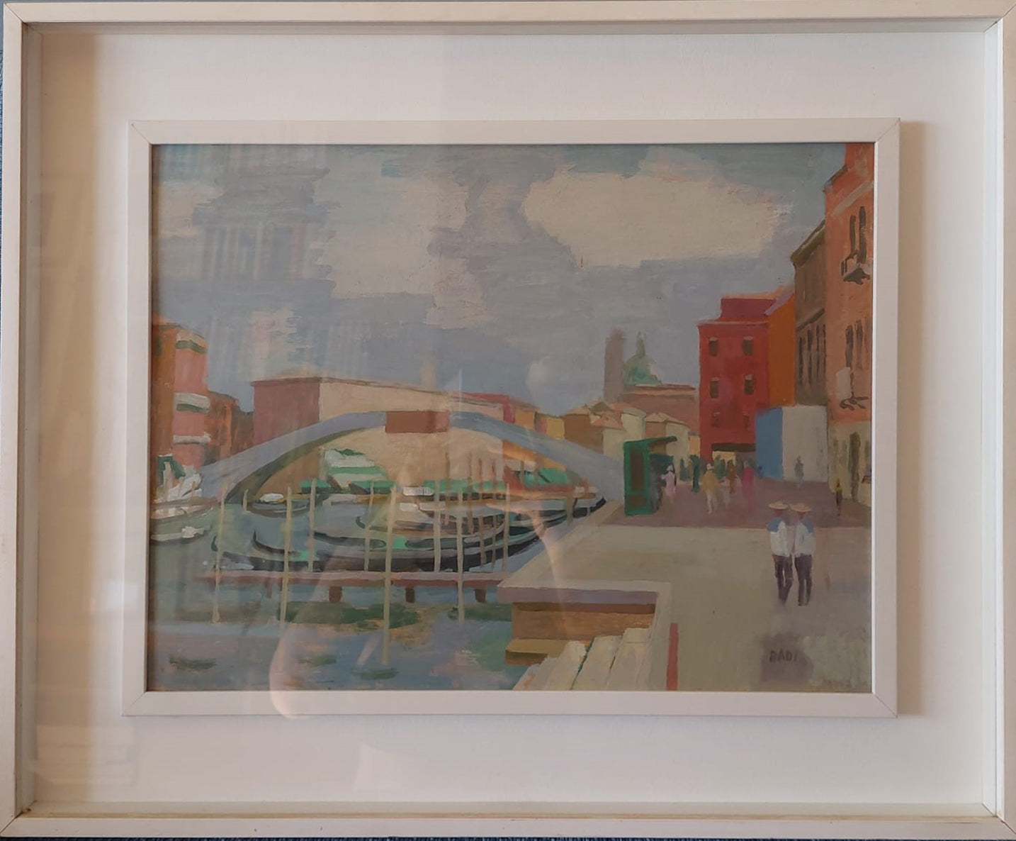 Aquiles Badi - Venice. Terminal of the station