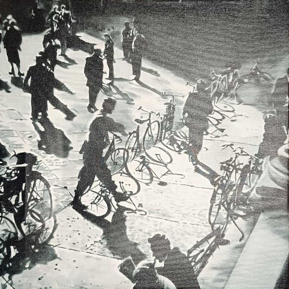 Lazzaro Fornoni - Personas y bicicletas